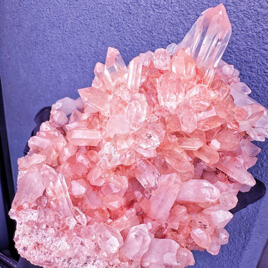 巨大❗️希少❗️高透明度❗超綺麗♡超強いパワー ヒマラヤ水晶 クラスターA1465