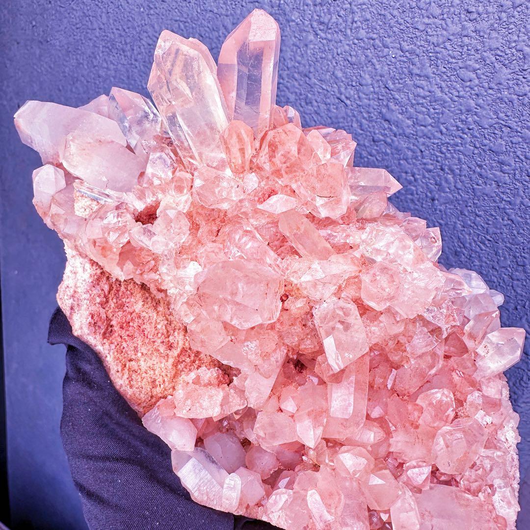 巨大❗️希少❗️高透明度❗超綺麗♡超強いパワー ヒマラヤ水晶 クラスターA1465