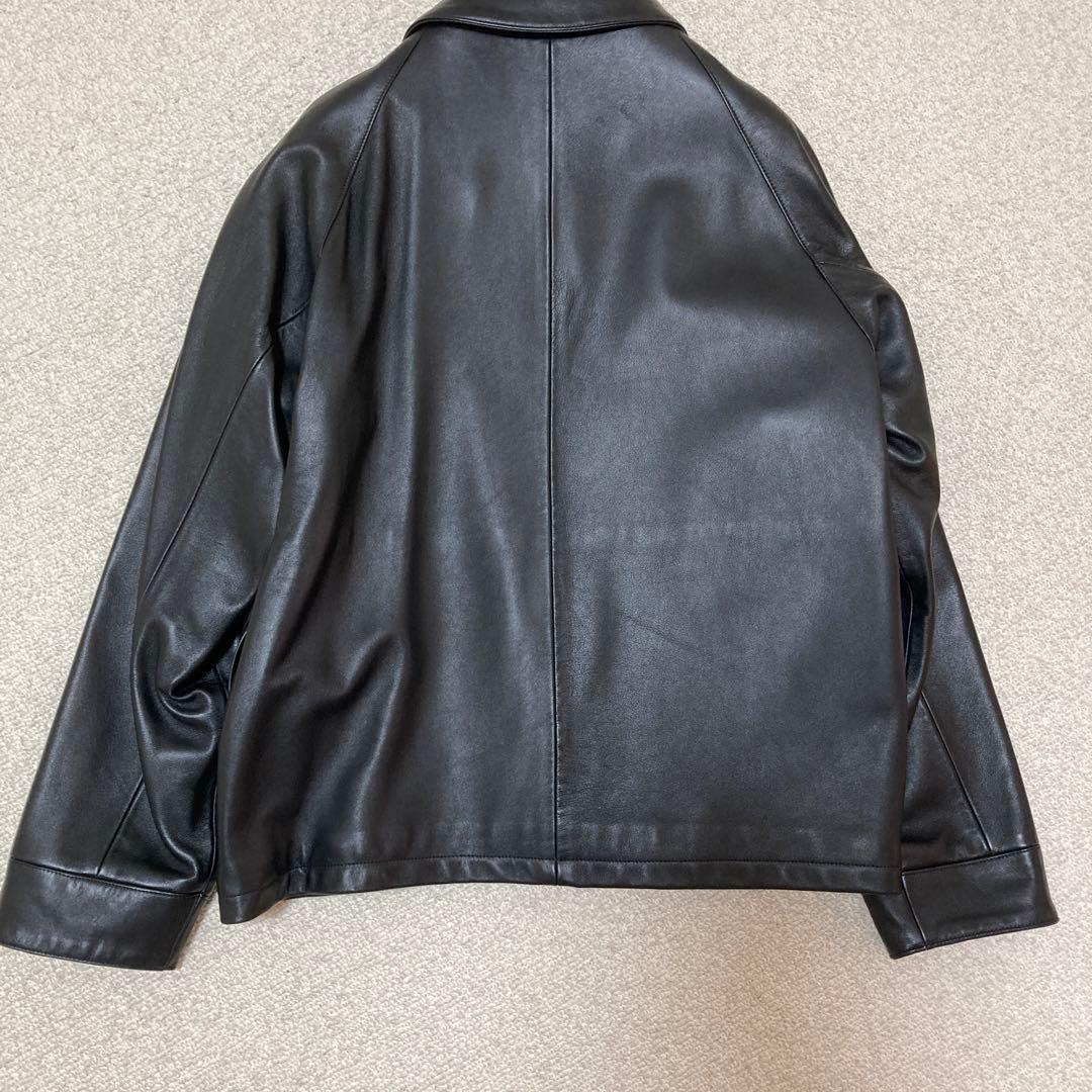 Deuxieme Classe CINQUANTA 黒 レザージャケット