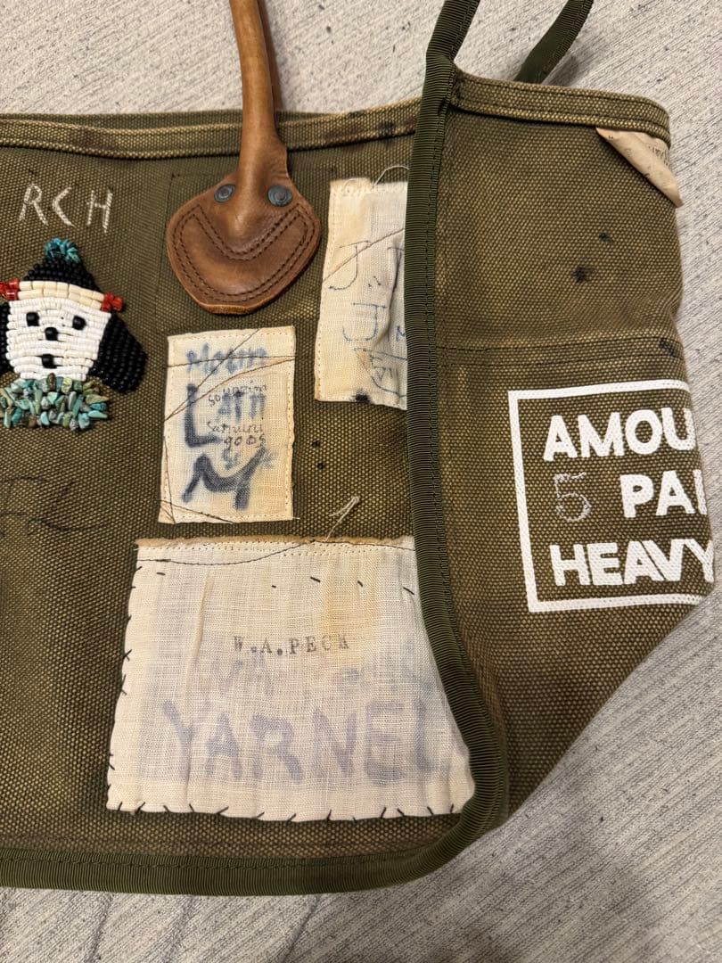 a*o様 kapital kountry 4号アーミーキャンバス ミルクバッグ