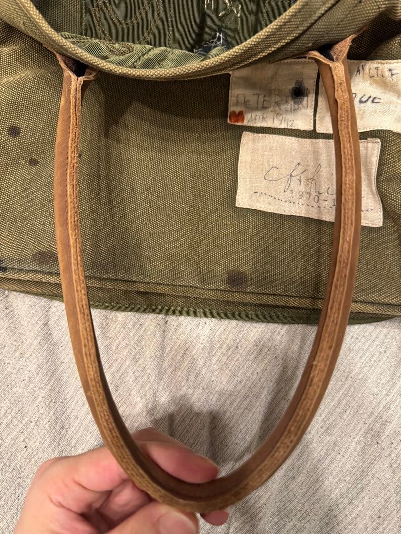 a*o様 kapital kountry 4号アーミーキャンバス ミルクバッグ