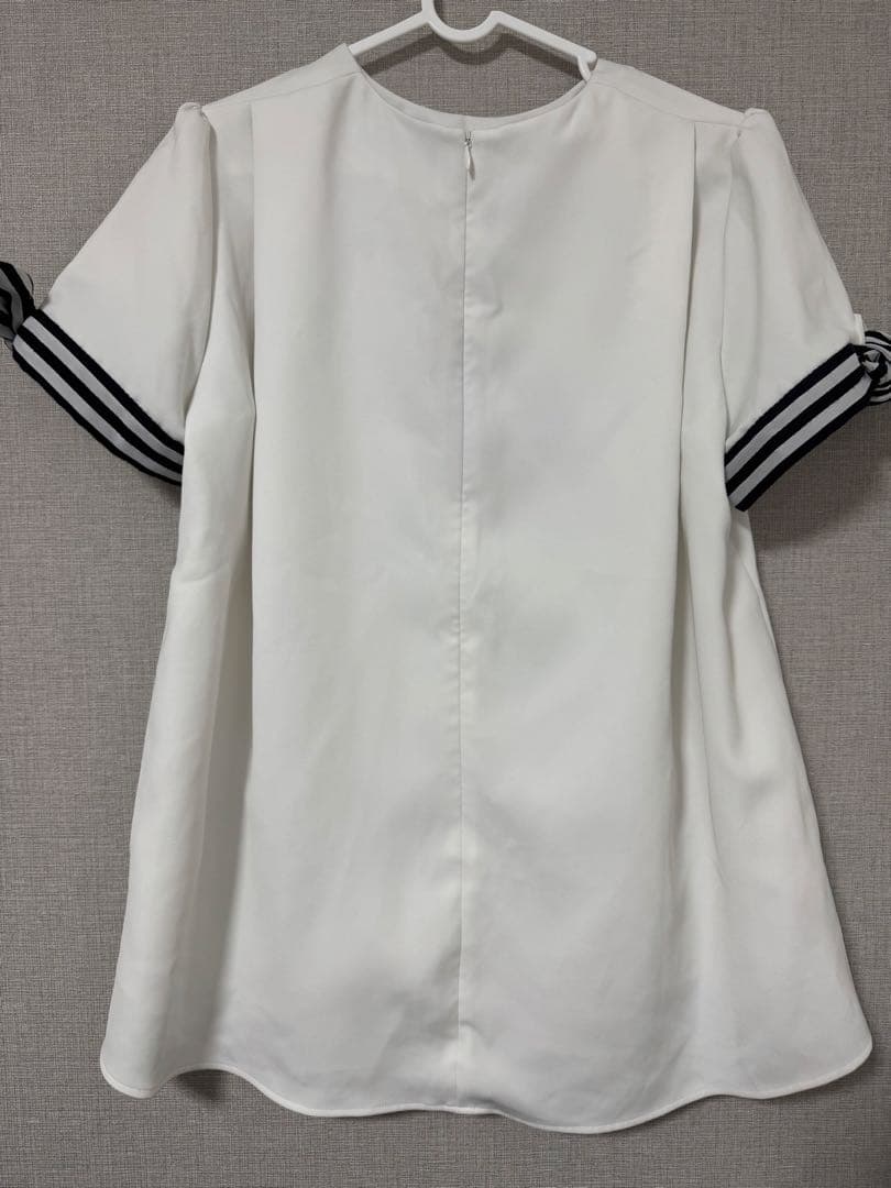 専用♡BORDERS at BLACONY RIBBON BLOUSE 38