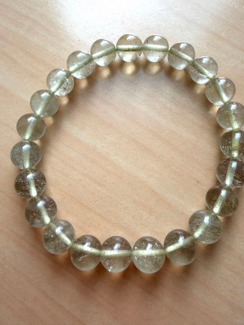 【美品】ReZARD ルチル&リビアングラスブレスセット　パワーストーンセット