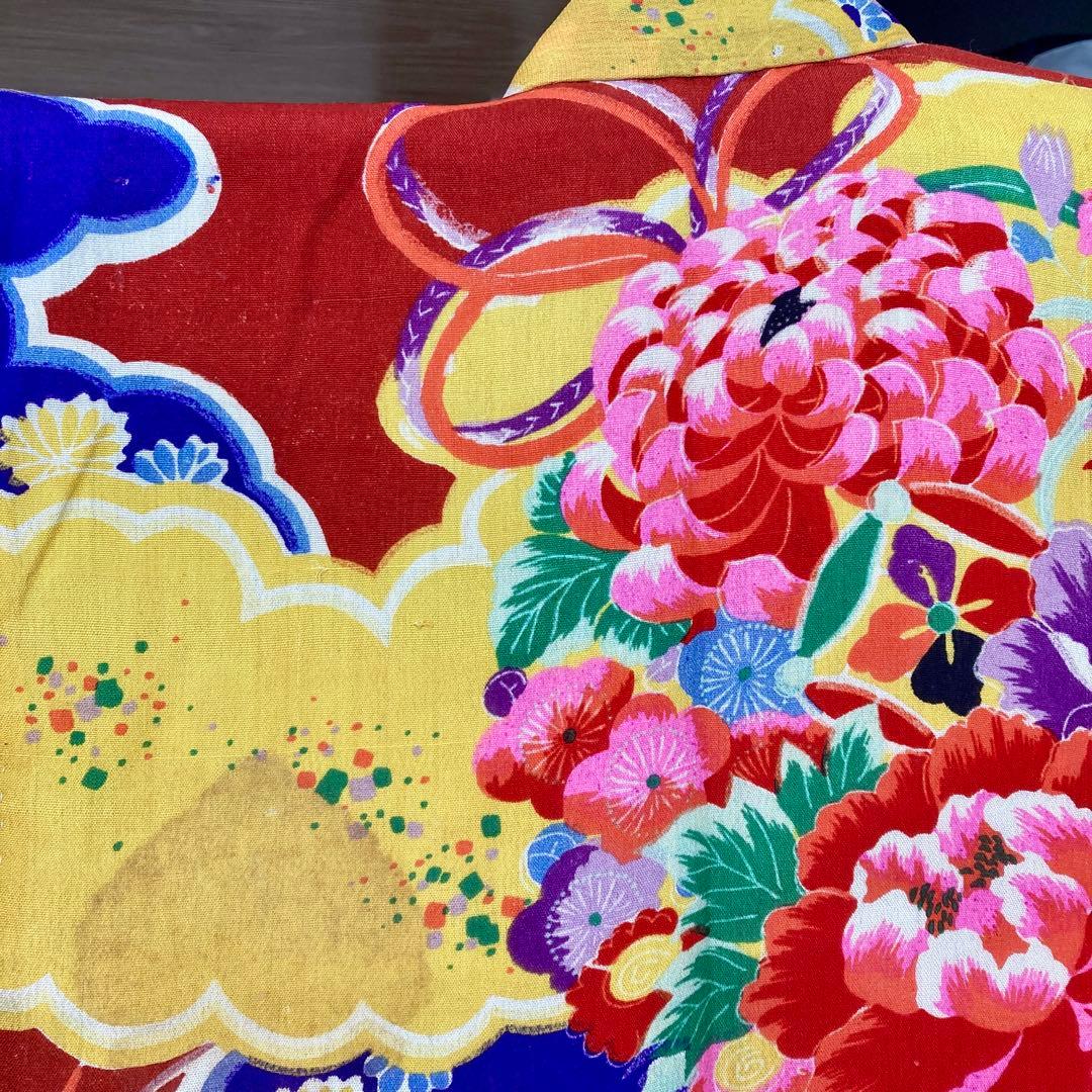 ★ももです★アンティーク　子供着物　七五三　アンティーク着物　3歳　NO6