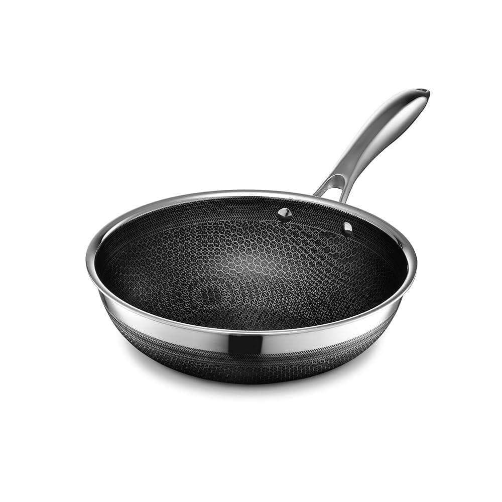 HexClad ハイブリッド 中華鍋 【26cm】IH/オーブン/食洗器 対応