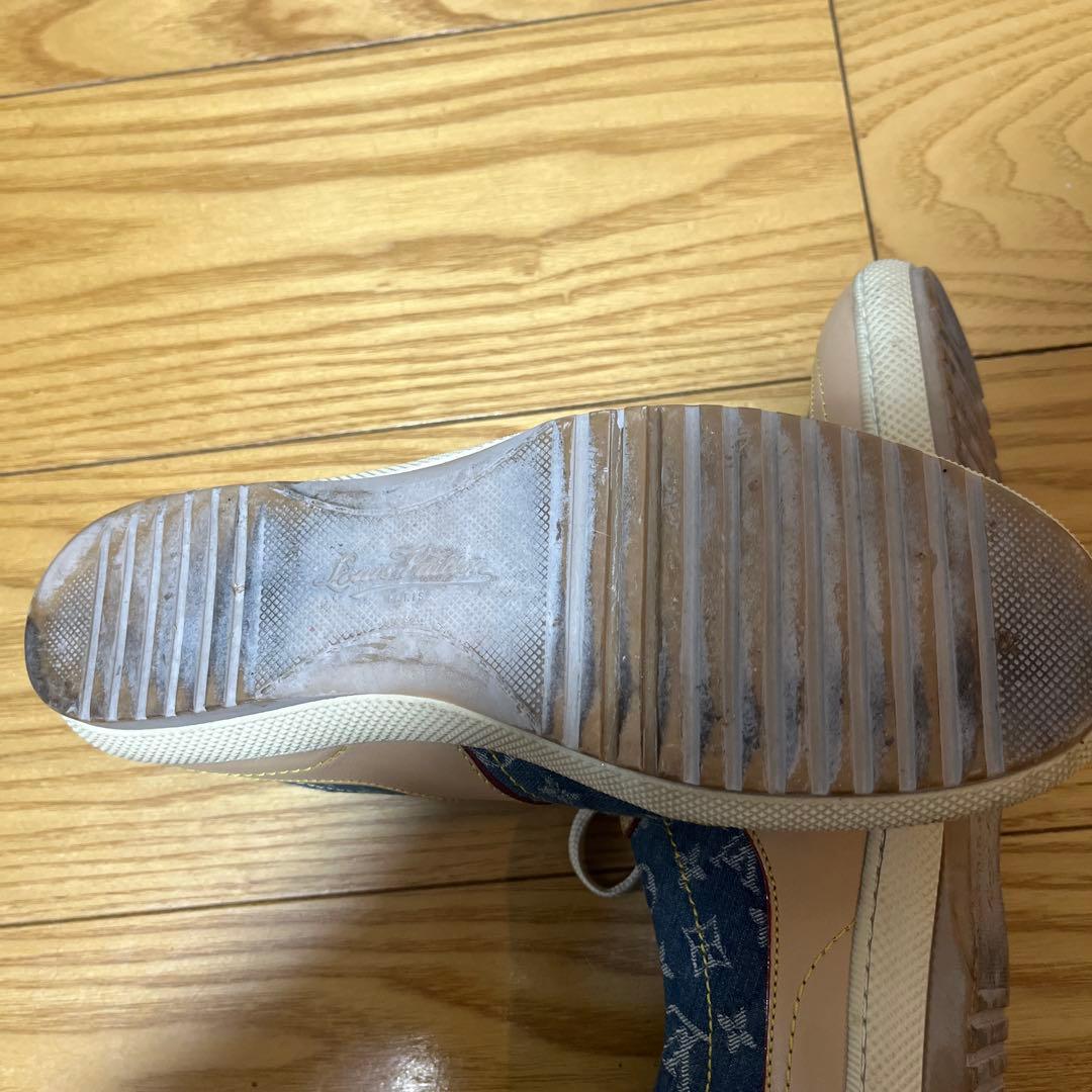 Louis Vuitton デニム/ベージュ スニーカー