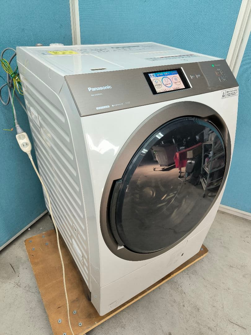 21年購入パナソニックドラム洗濯乾燥機11k/6k洗剤自動 NA-VX900AL