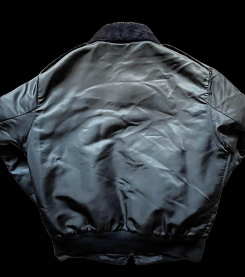 90s’ MA-1ジャケット ボア襟付き　ヴィンテージ