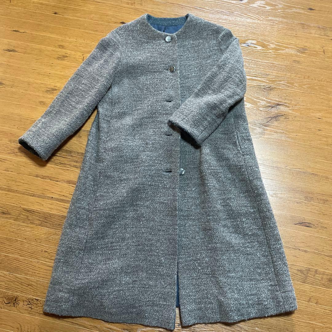 群言堂　登美　ウールロングコート