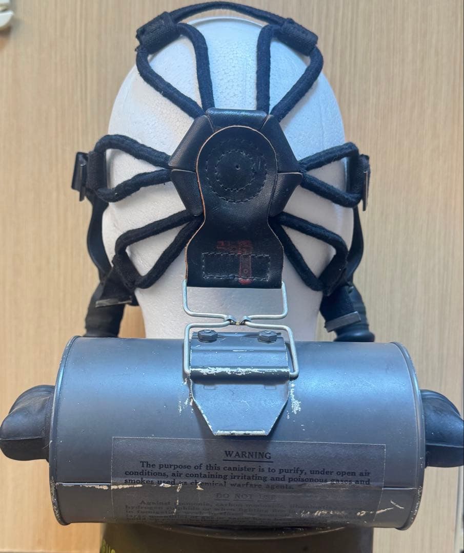 q*k様 米軍 実物 USN ガスマスク MARK Ⅳ