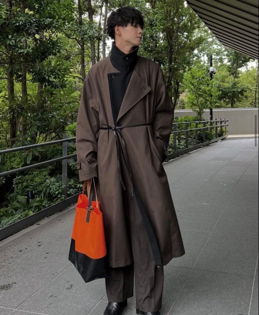 ジャケット・アウター stein DOUBLELAPELED DOUBLE BREASTED COAT