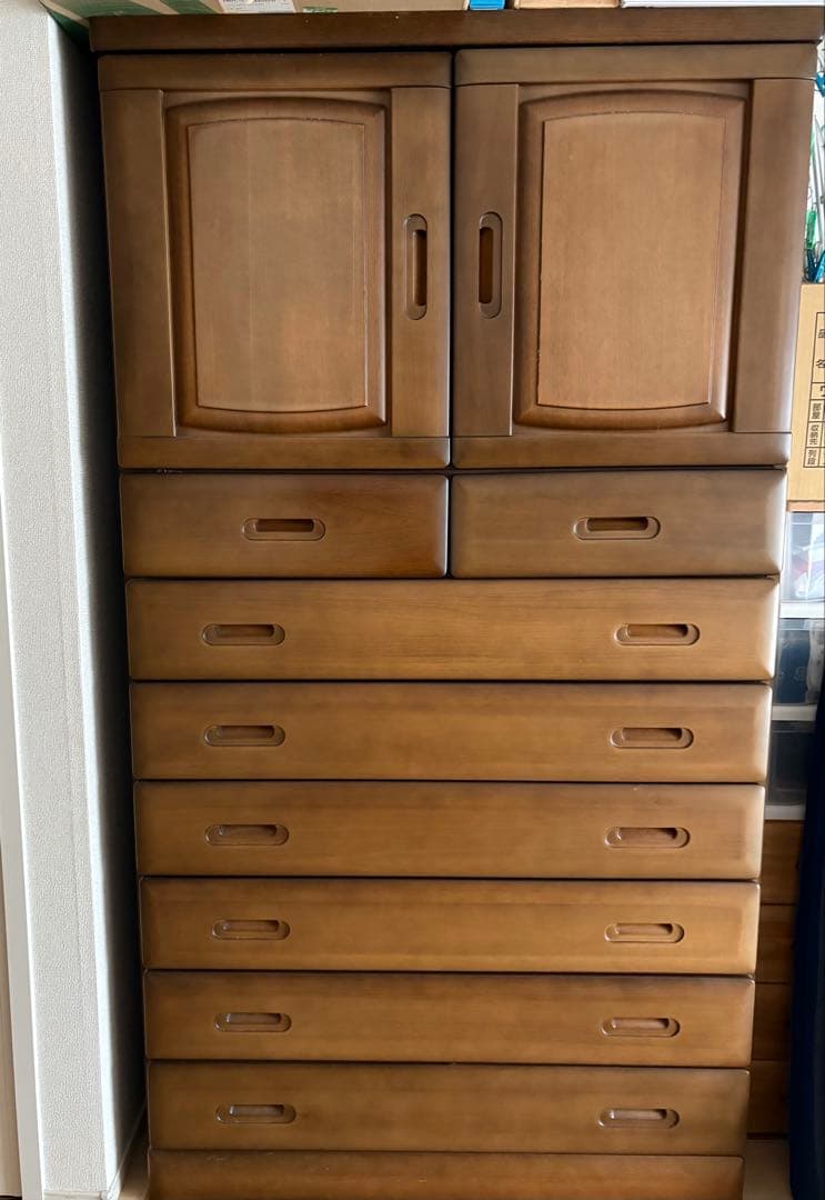 着物箪笥　和箪笥　引出7段＋盆4段 たんす　送料込み