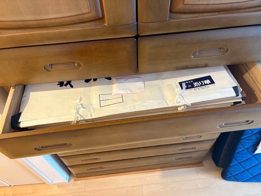 着物箪笥　和箪笥　引出7段＋盆4段 たんす　送料込み