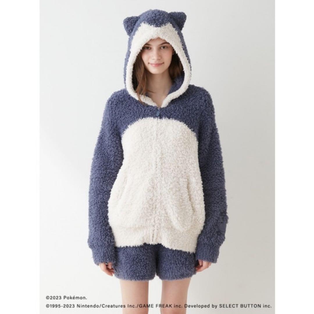 ジェラートピケ　カビゴンパジャマ　上下セット女性用