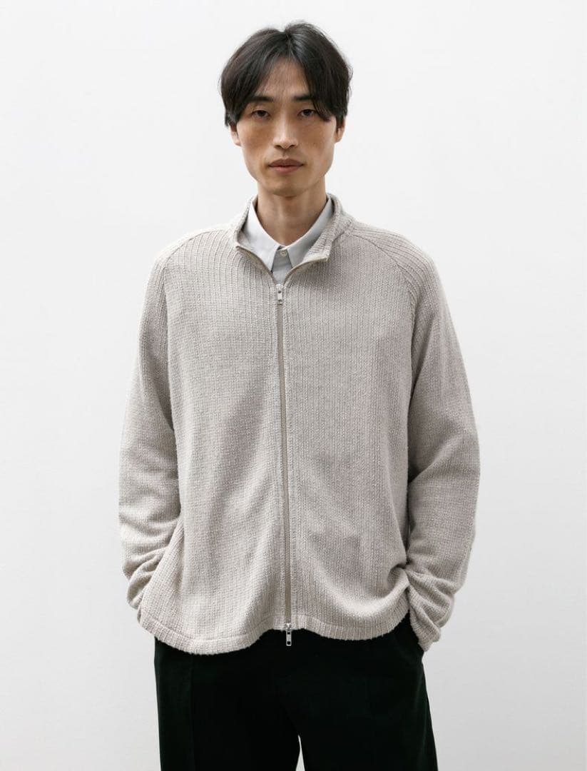 トップス mfpen leisure zip up oatmeal