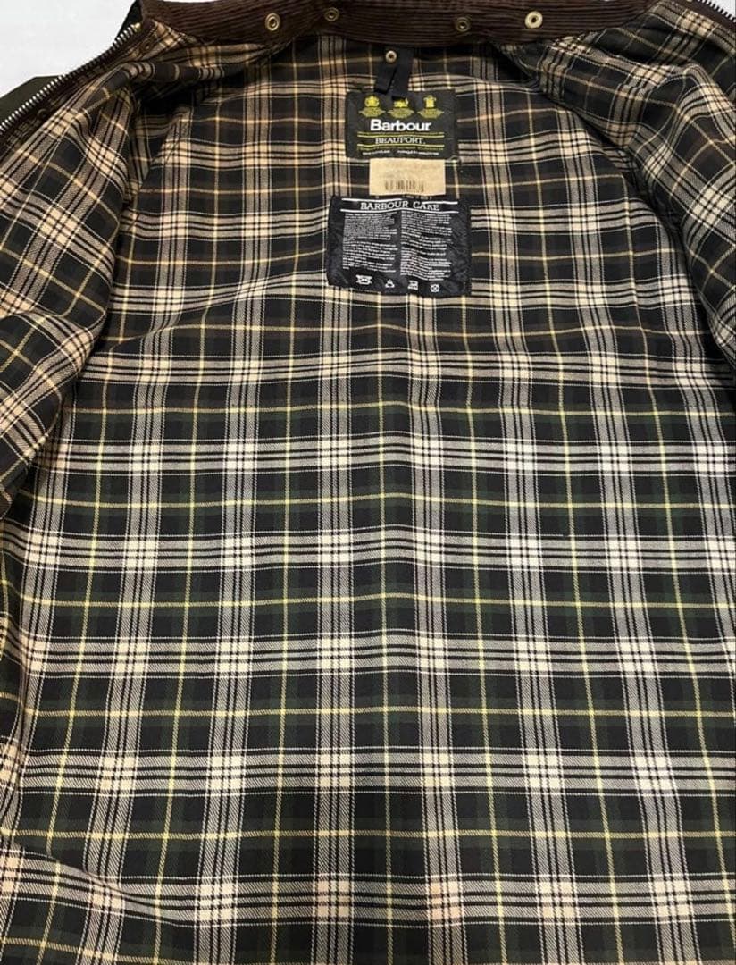 ダ*ホ様 95年/英国製 Barbour Beaufort サイズ40