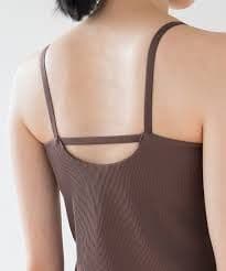 新品未開封【SUKALA】リブドレープキャミソール