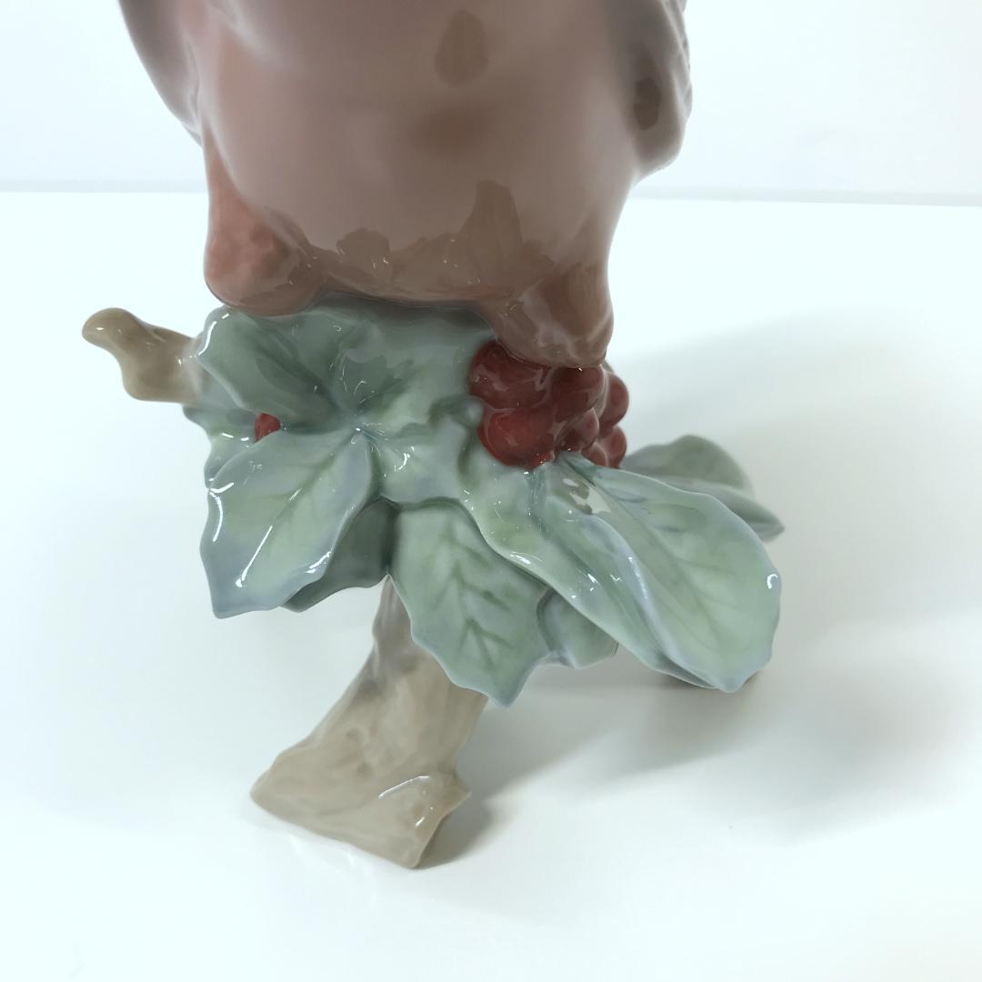 【美品/箱付き】リヤドロ パパロ カーディナル フィギュリン 鳥 8116