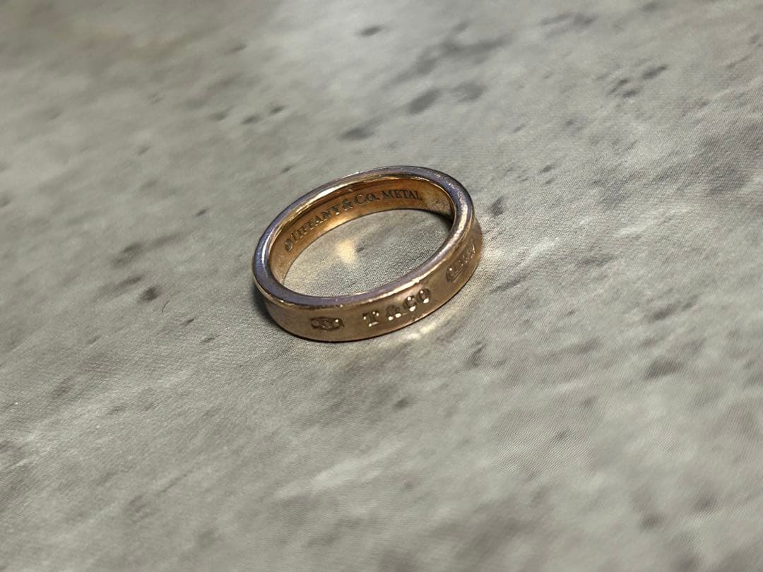 ティファニー　ピンクゴールドリング※10号