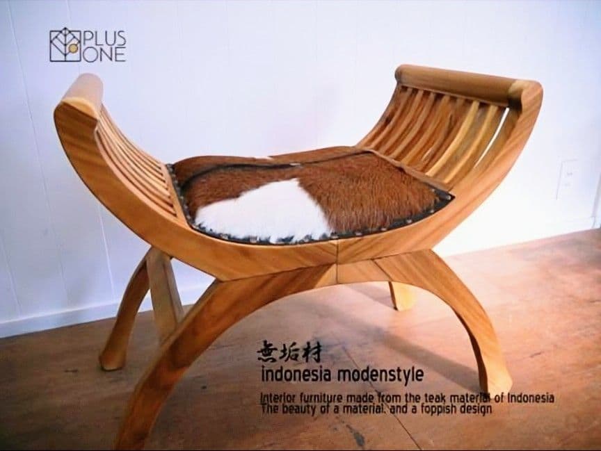 北欧モダンインテリア　インドネシア作成カルティニチェア　スツール　椅子