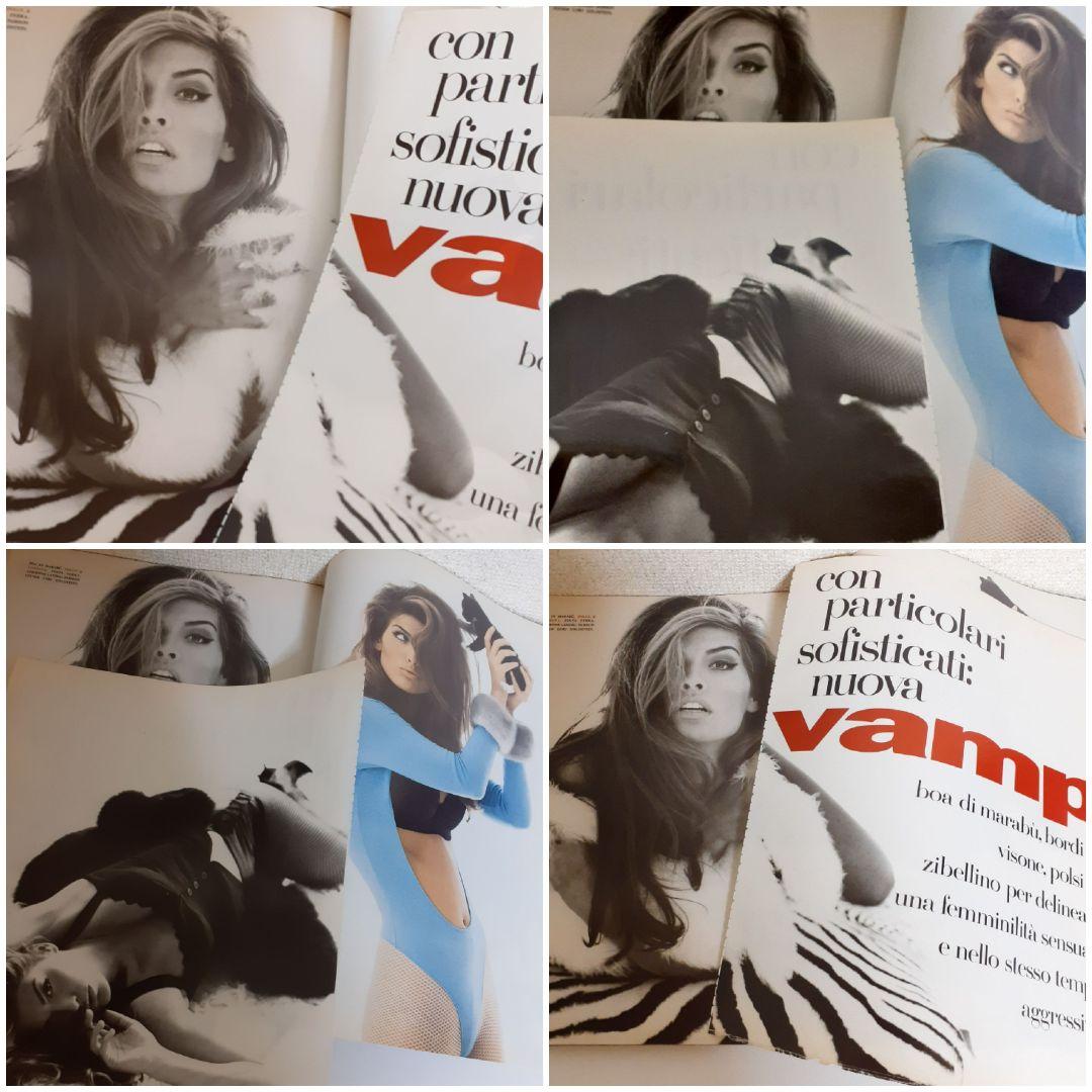 vogue italia 1991 別冊付録付き 　super model