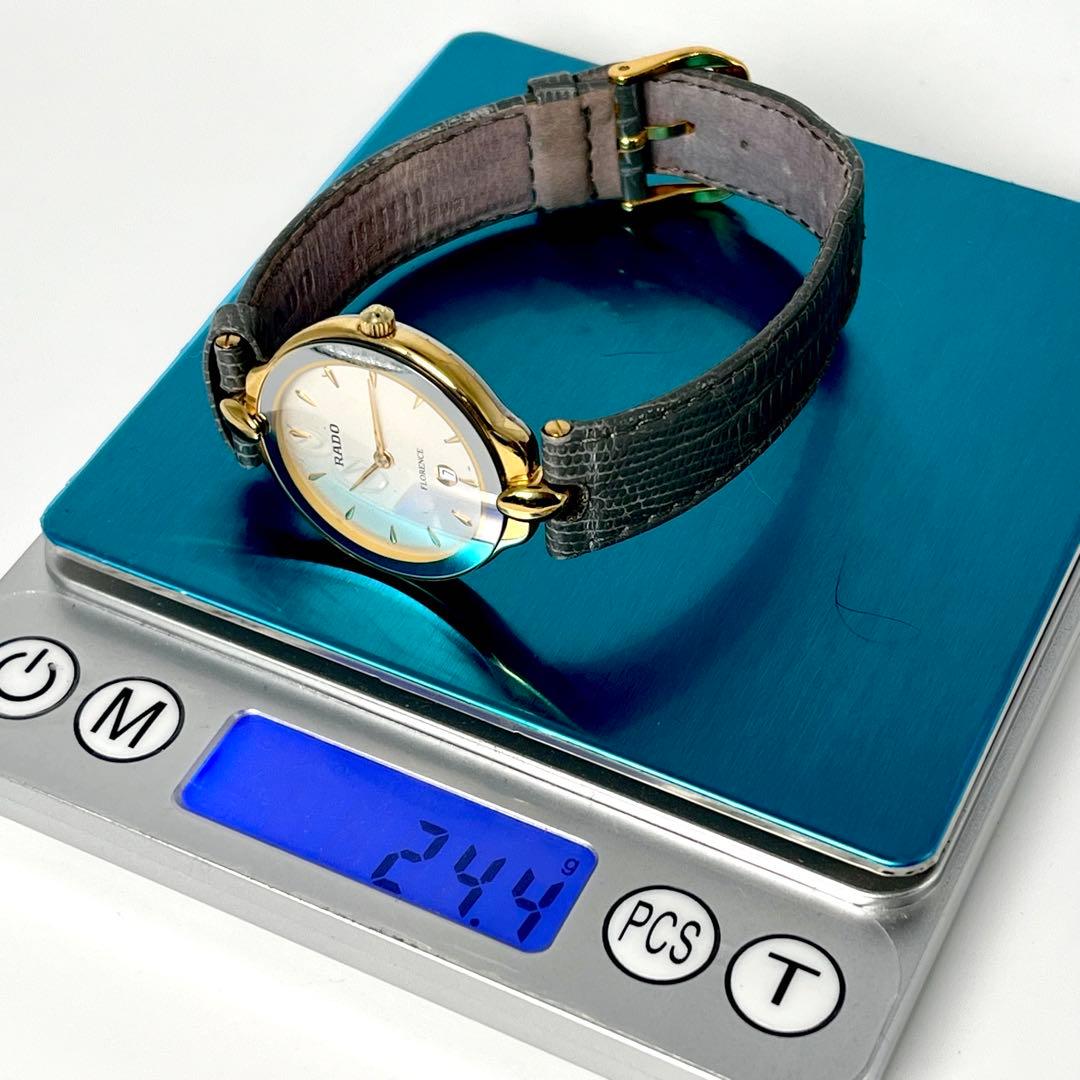 【稼働品】RADO ラドー フローレンス 手巻き式 デイト 160.3664.2