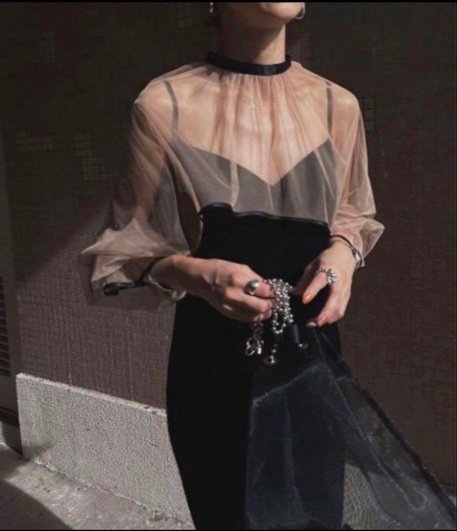 Ameri MANY WAY TULLE VEIL DRESS Mサイズ