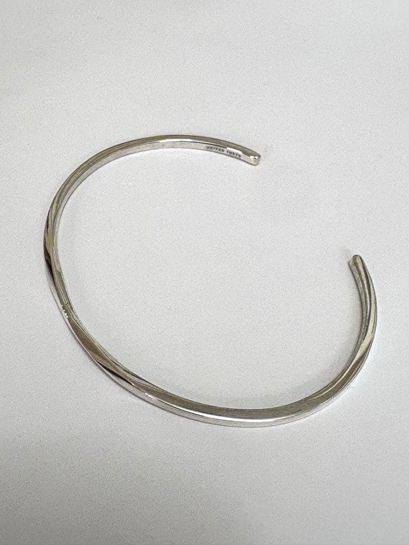 UNITED TOKYO シルバー925 ツイストバングル