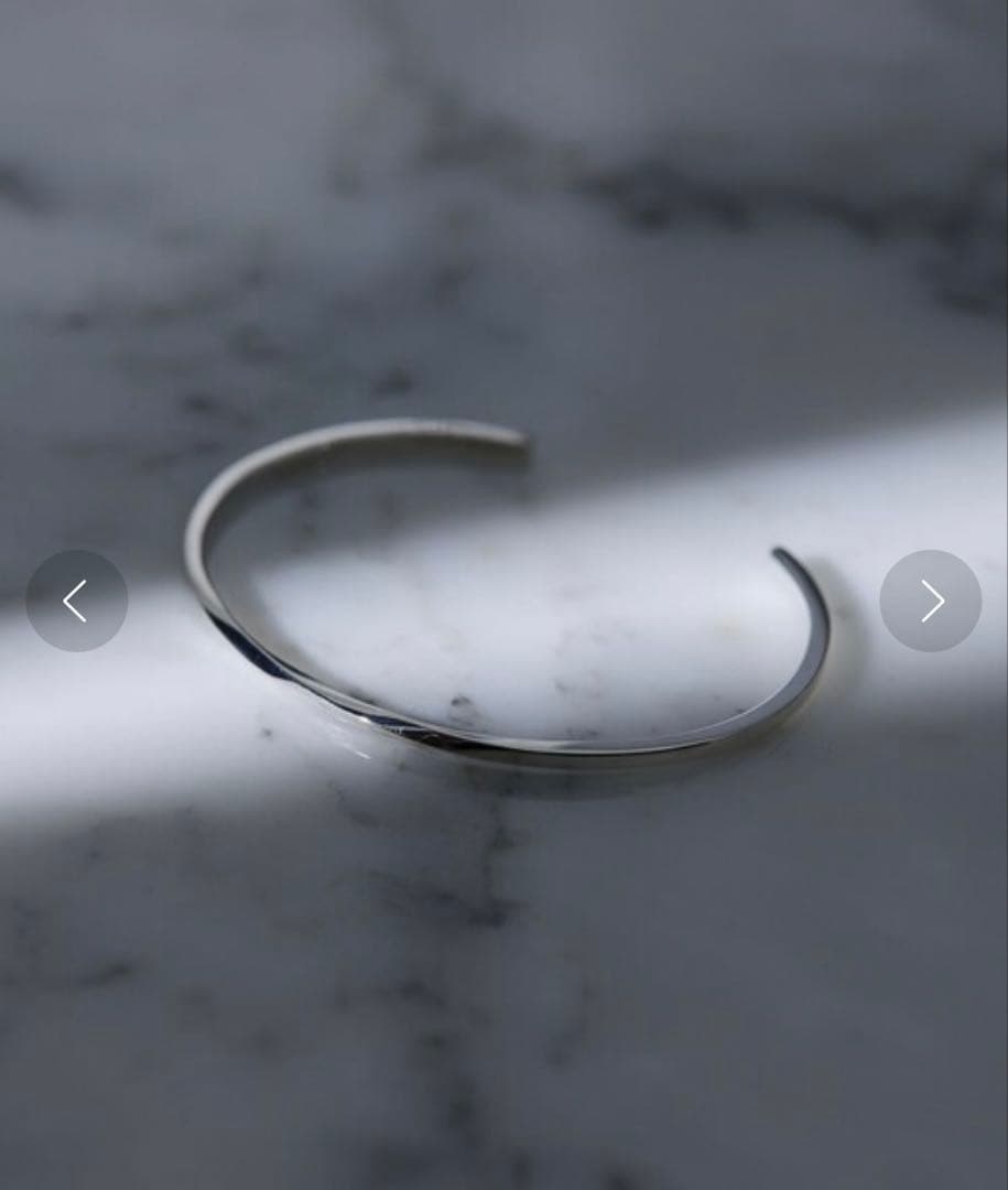 UNITED TOKYO シルバー925 ツイストバングル