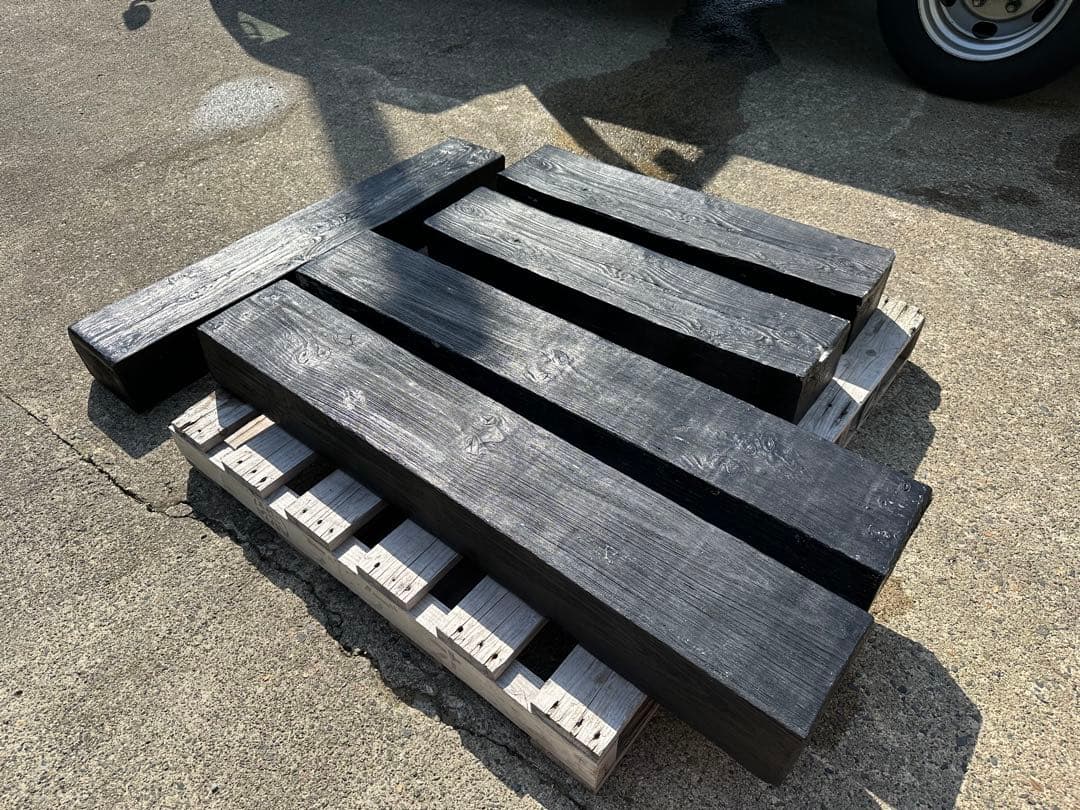 黒色 FRP製 枕木