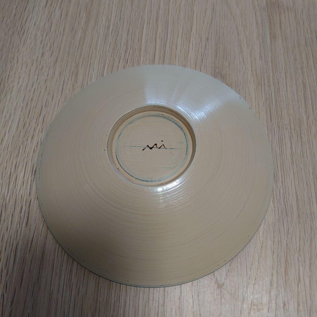 三谷龍二さん　白漆　小皿