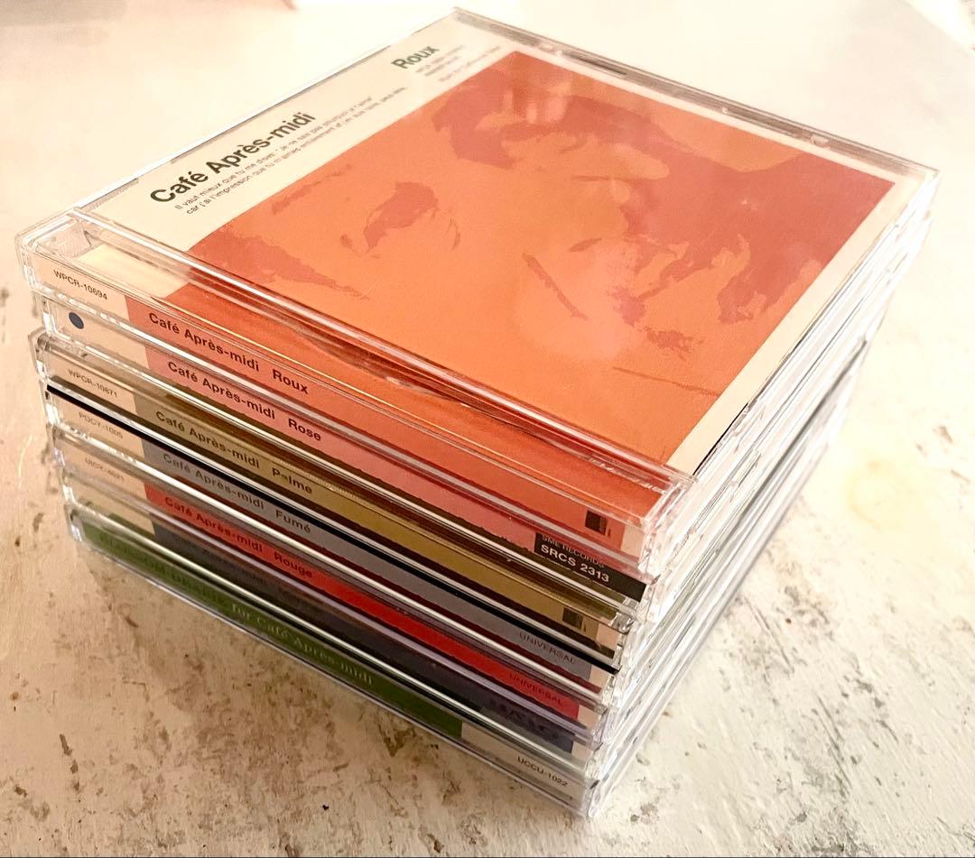 Café Après-midi 初期 色名シリーズ 7枚セット 橋本徹 監修CD