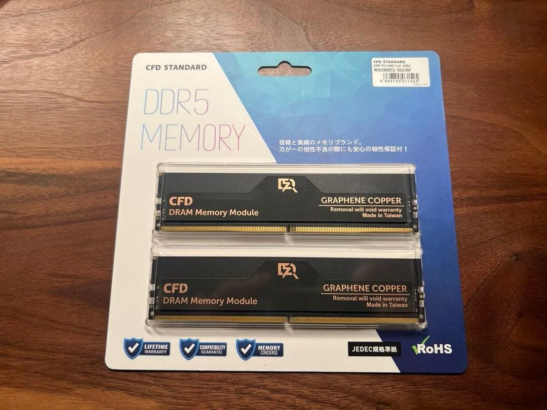 W5U5600CS-16GC46F CFD DDR5 メモリ