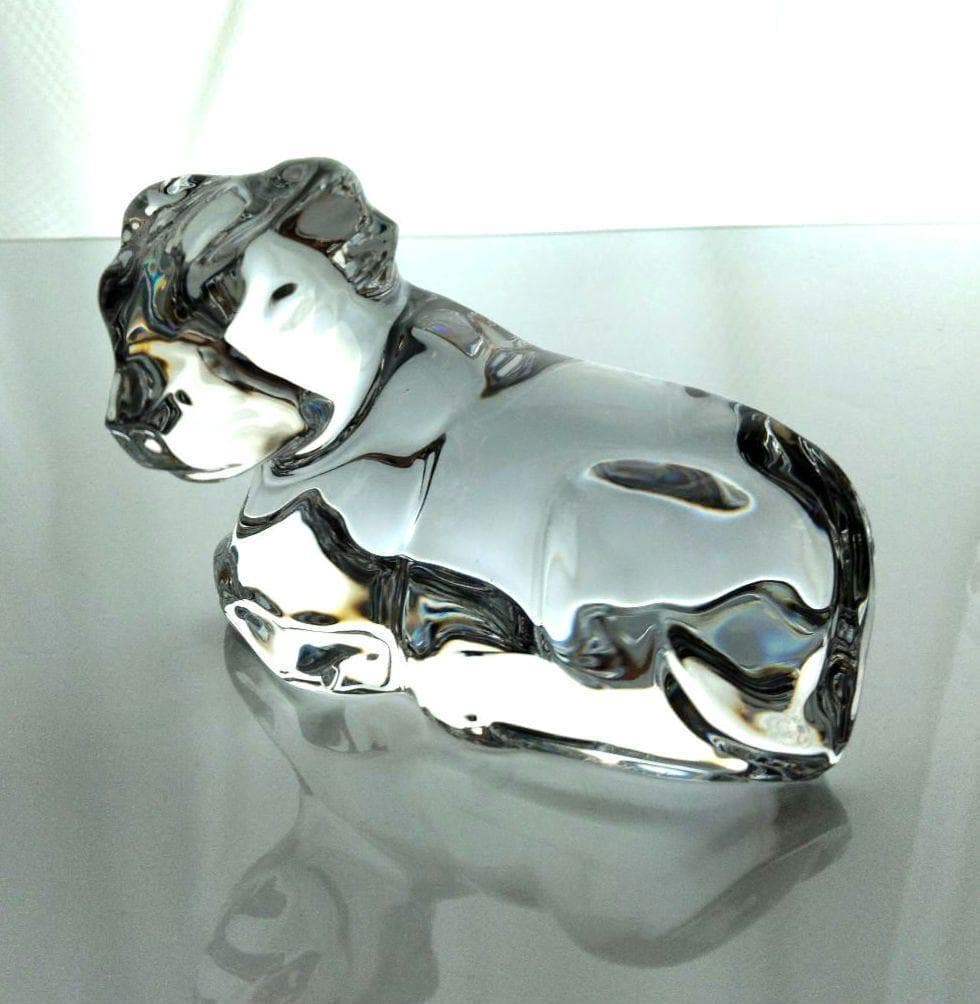 【新品】バカラ　牛　ウシ　丑年　オブジェ　置物