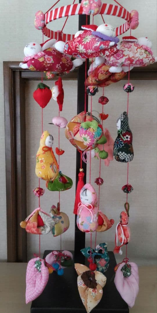 ③吊るしびな飾り6本初節句