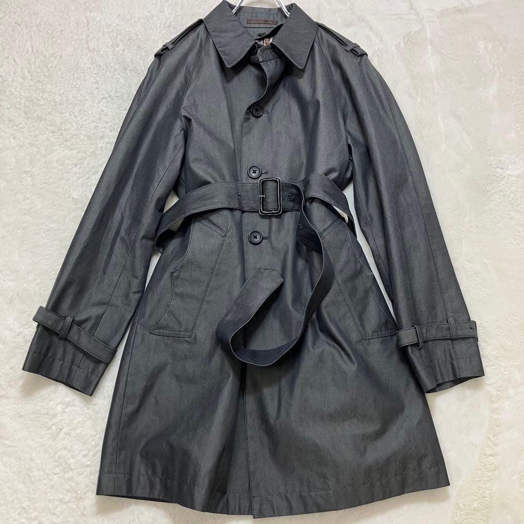 美品✨ポールスミス マルチストライプ ライナー 2way ベルト トレンチコート
