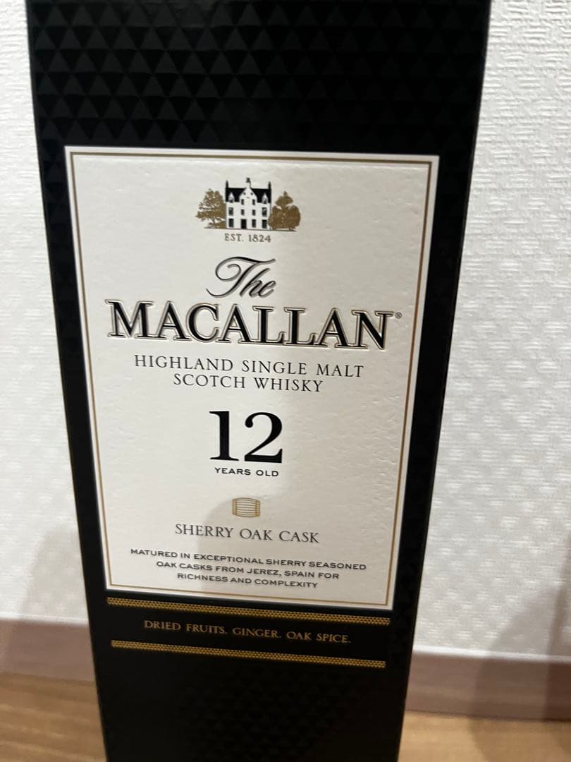未開封The Macallan 12 Years Old シェリーオークカスク