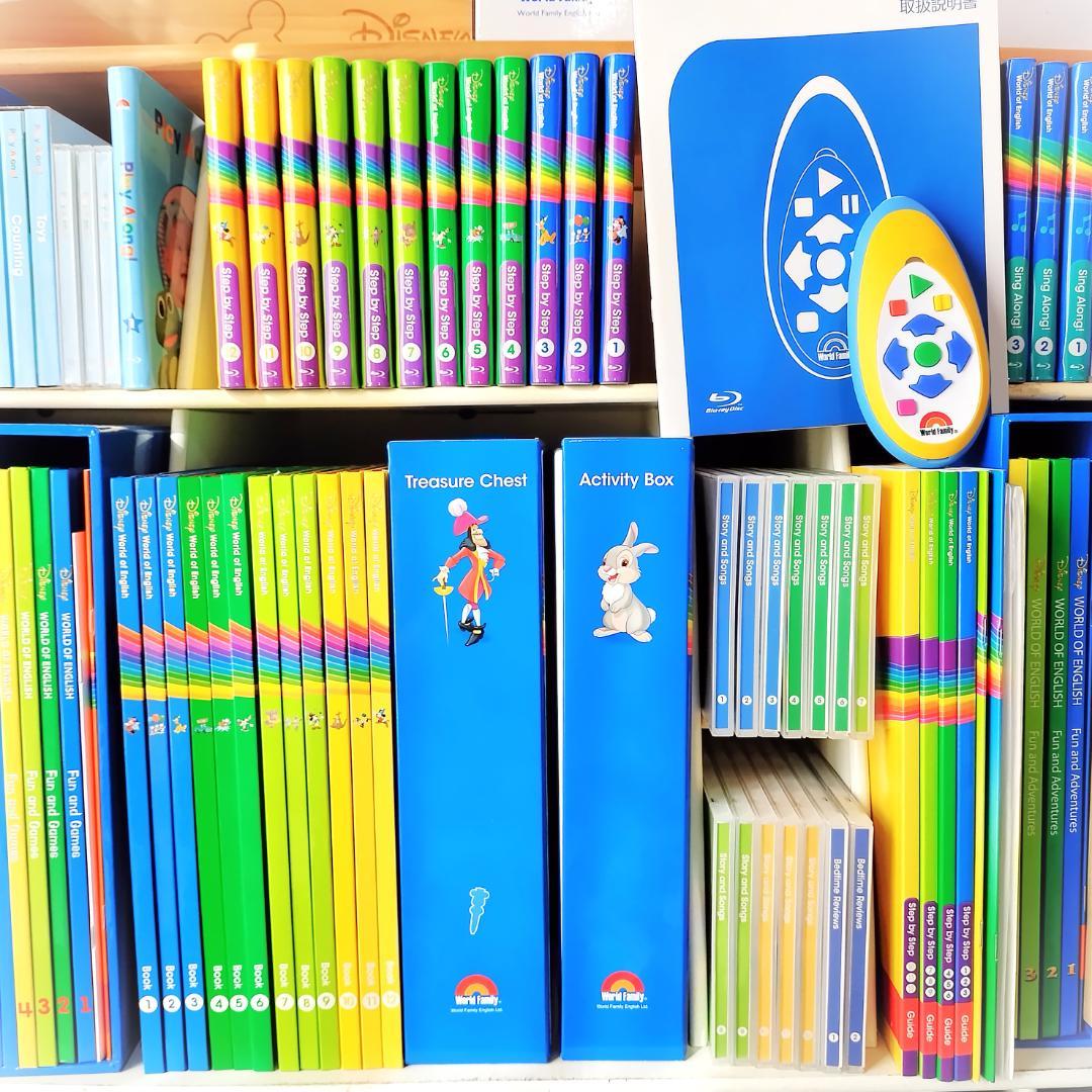 2024年美品　ディズニー英語システム　フルセット　DWE　ワールドファミリー