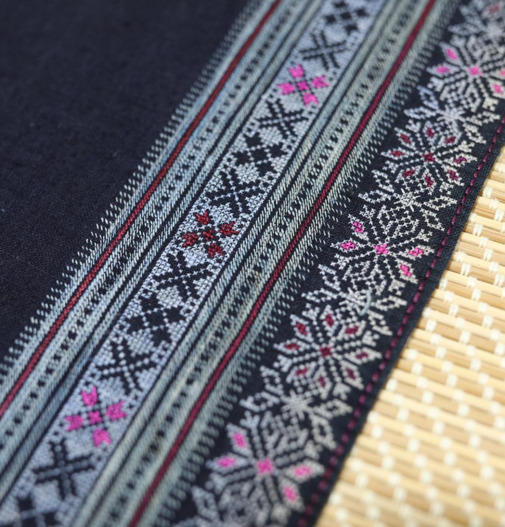 烏当ミャオ族 上衣｜民国期｜植物染め｜手刺繍｜民族衣装 Ethnic dress