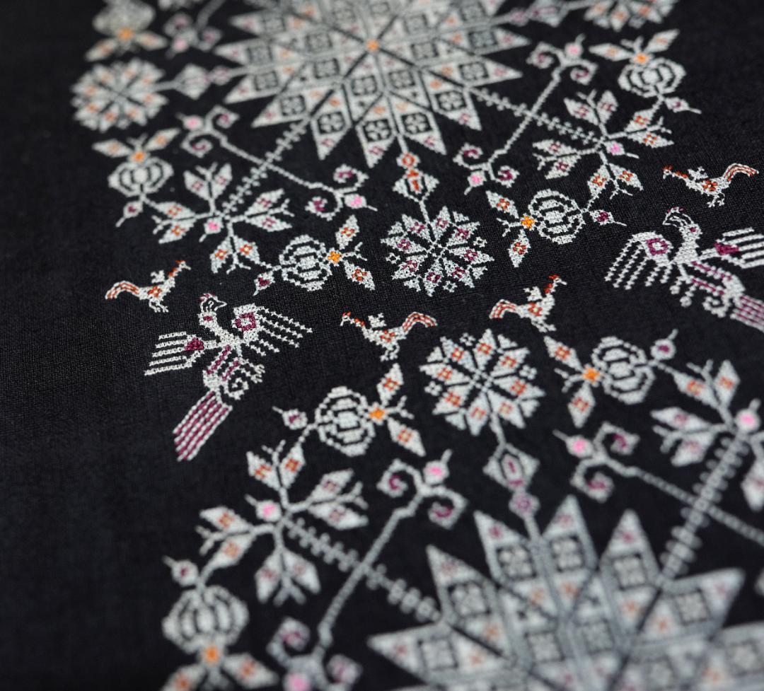 烏当ミャオ族 上衣｜民国期｜植物染め｜手刺繍｜民族衣装 Ethnic dress