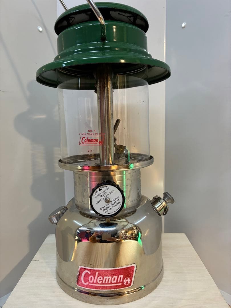 Coleman ガソリンランタン 緑