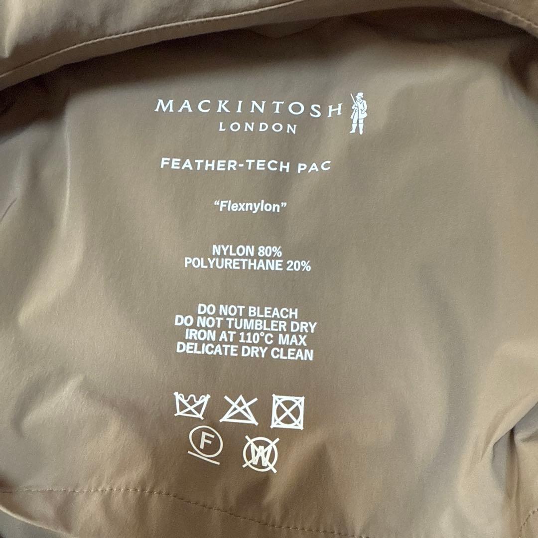 マッキントッシュロンドンFEATHER-TECH PAC ステンカラーコート