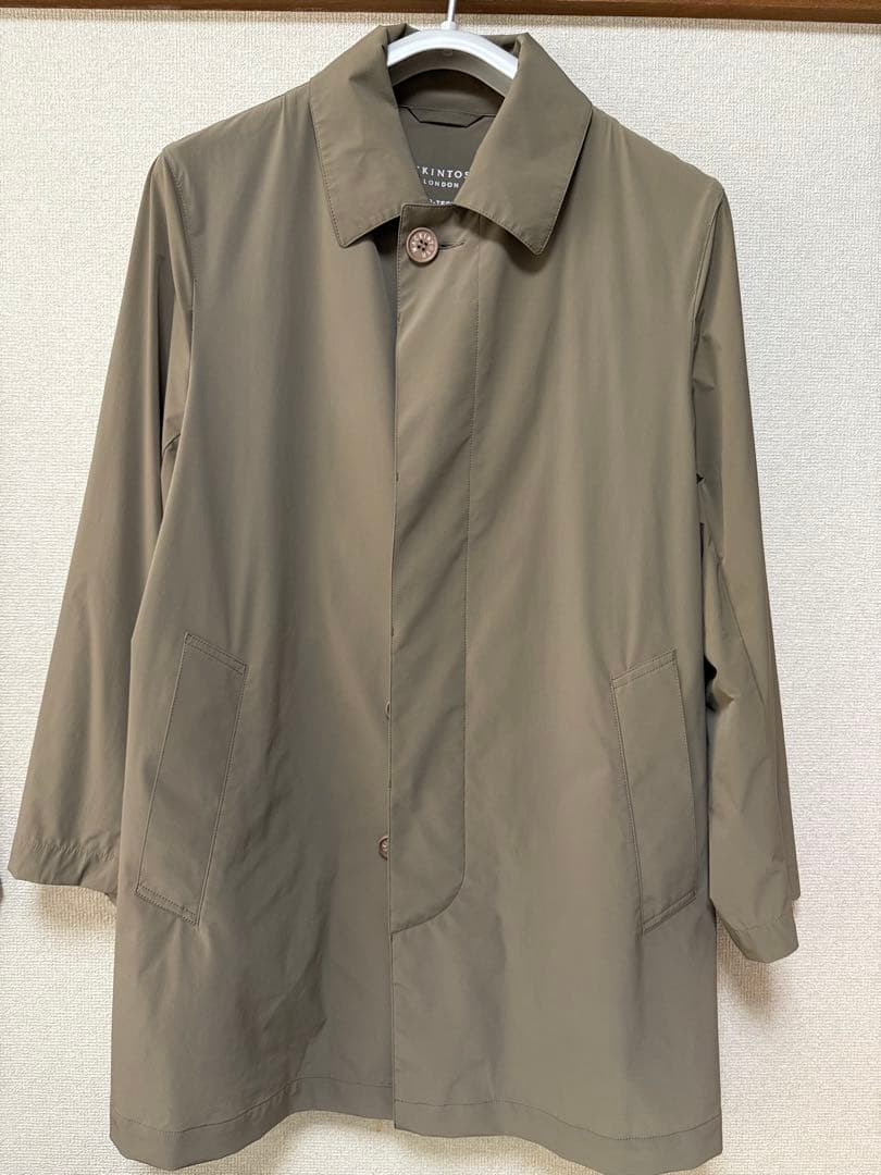 マッキントッシュロンドンFEATHER-TECH PAC ステンカラーコート