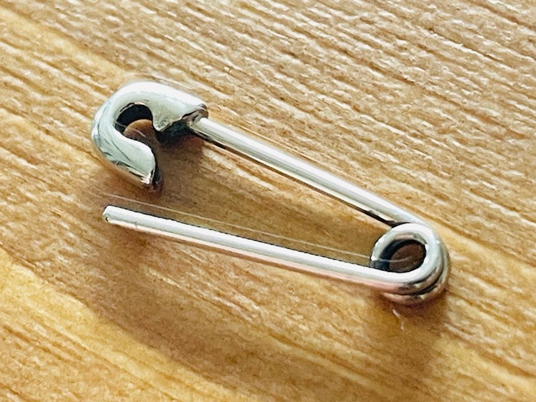 【新品未使用】 ジャムホームメイド 安全ピン ピアス JAM  MADE