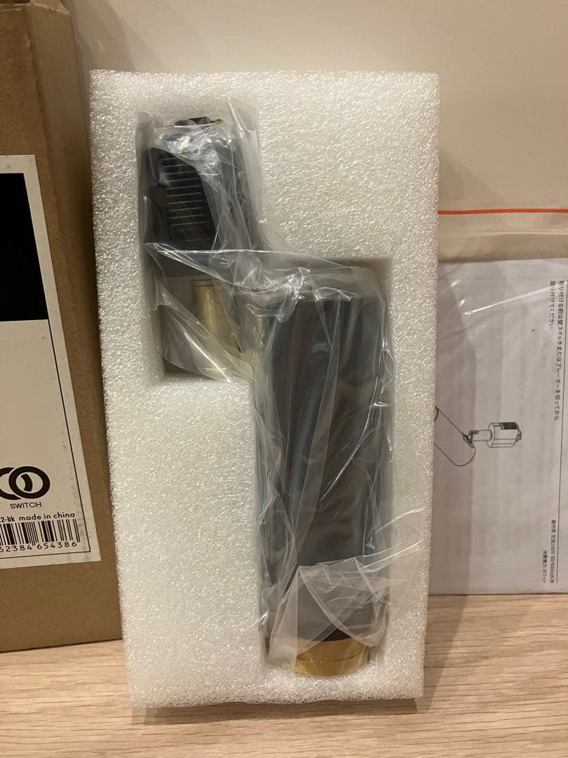 <未使用> NOSH(ノーシュ)LED SPOT LIGHT DUCT 1灯・黒