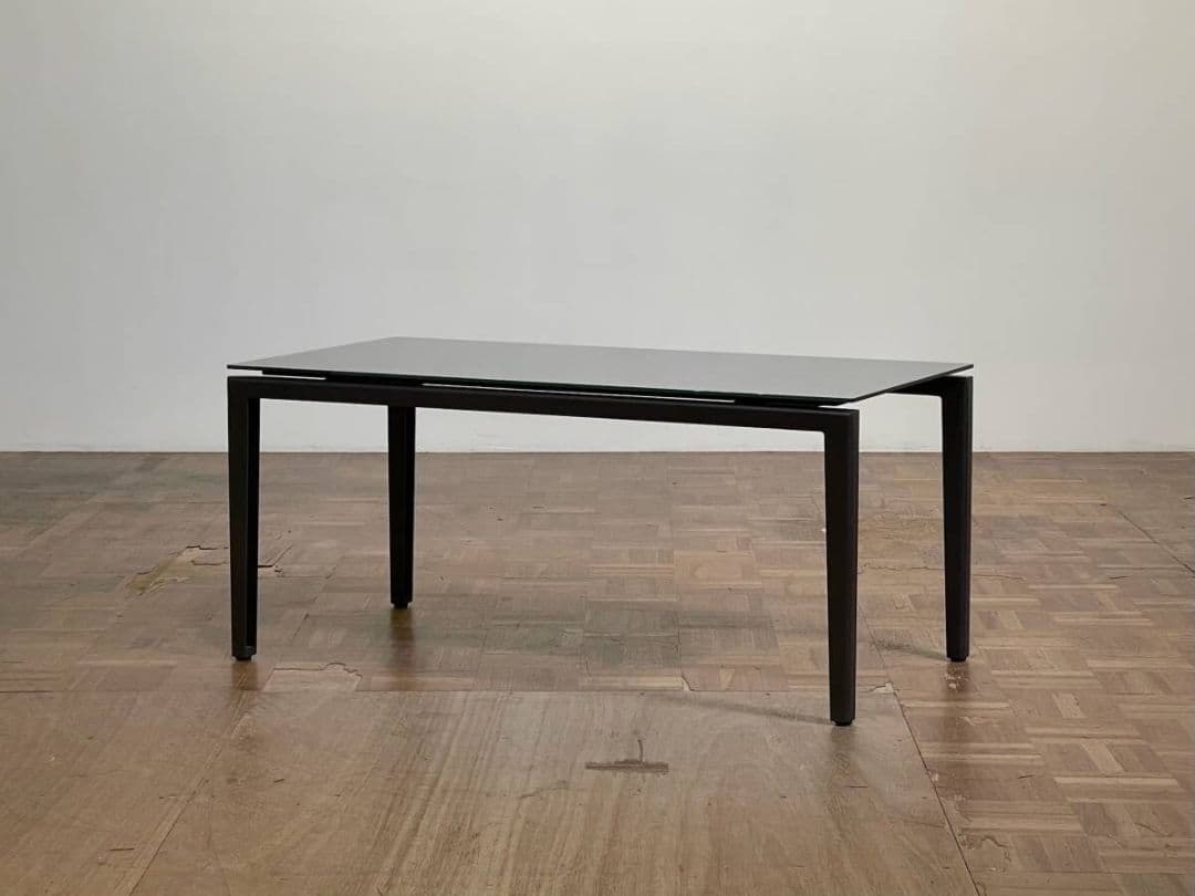 【お値下げ中】カッシーナ　ガラステーブル　ローテーブル