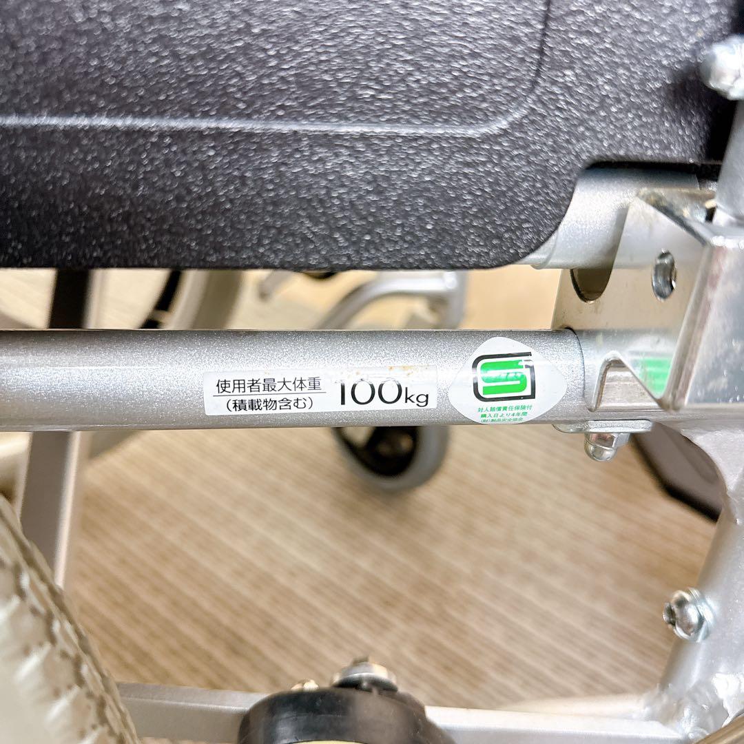 自走式折りたたみ車椅子　KA822-40B-M 中古　カワムラ社製　送料込み