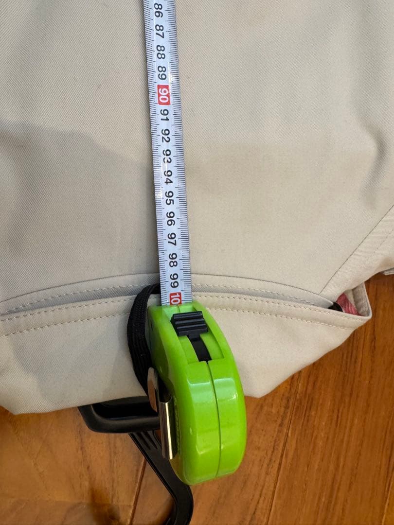 バーバーリー　ライトベージュ トレンチコート ダブルブレスト