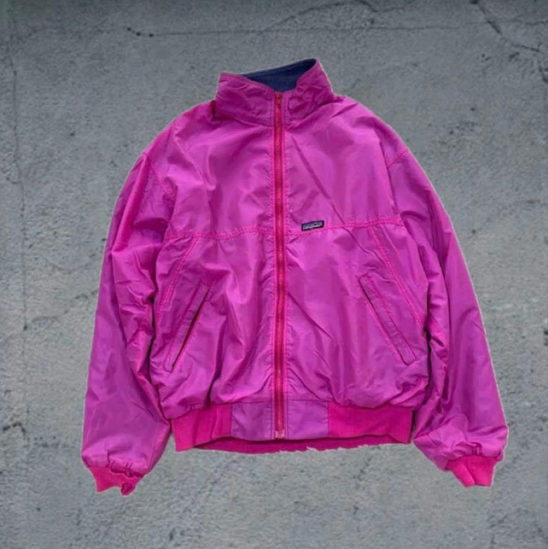 激レアカラー 90s Patagonia シェルドシンチラ USA製 ピンク