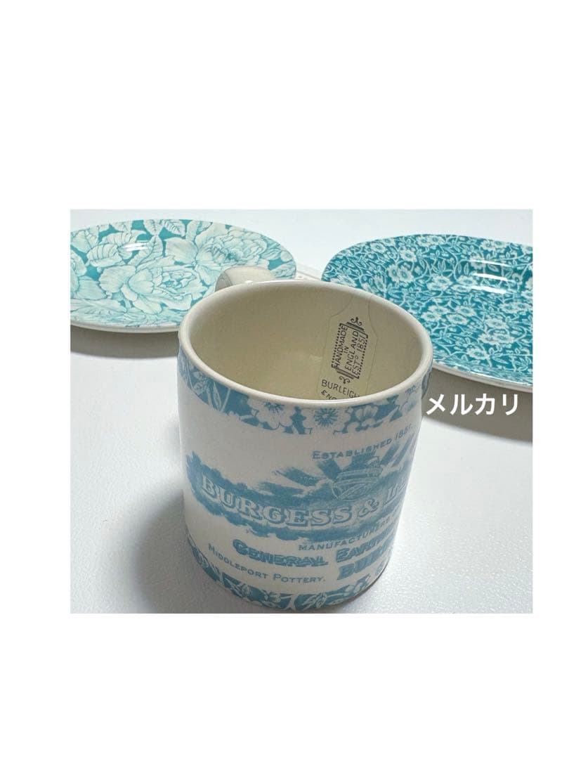 バーレイ プレート マグカップ　オーデニール　フォートナム&メイソン　プレート